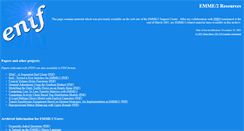 Desktop Screenshot of emme2.enif.ch